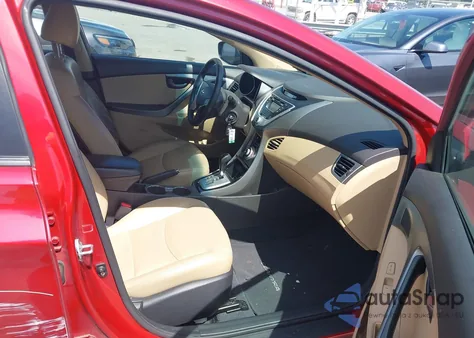 2012 Hyundai Elantra Limited (Ulsan Plant) from USA, damaged, VIN KMHDH4AE7CU362184